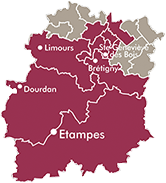 Carte Etampes